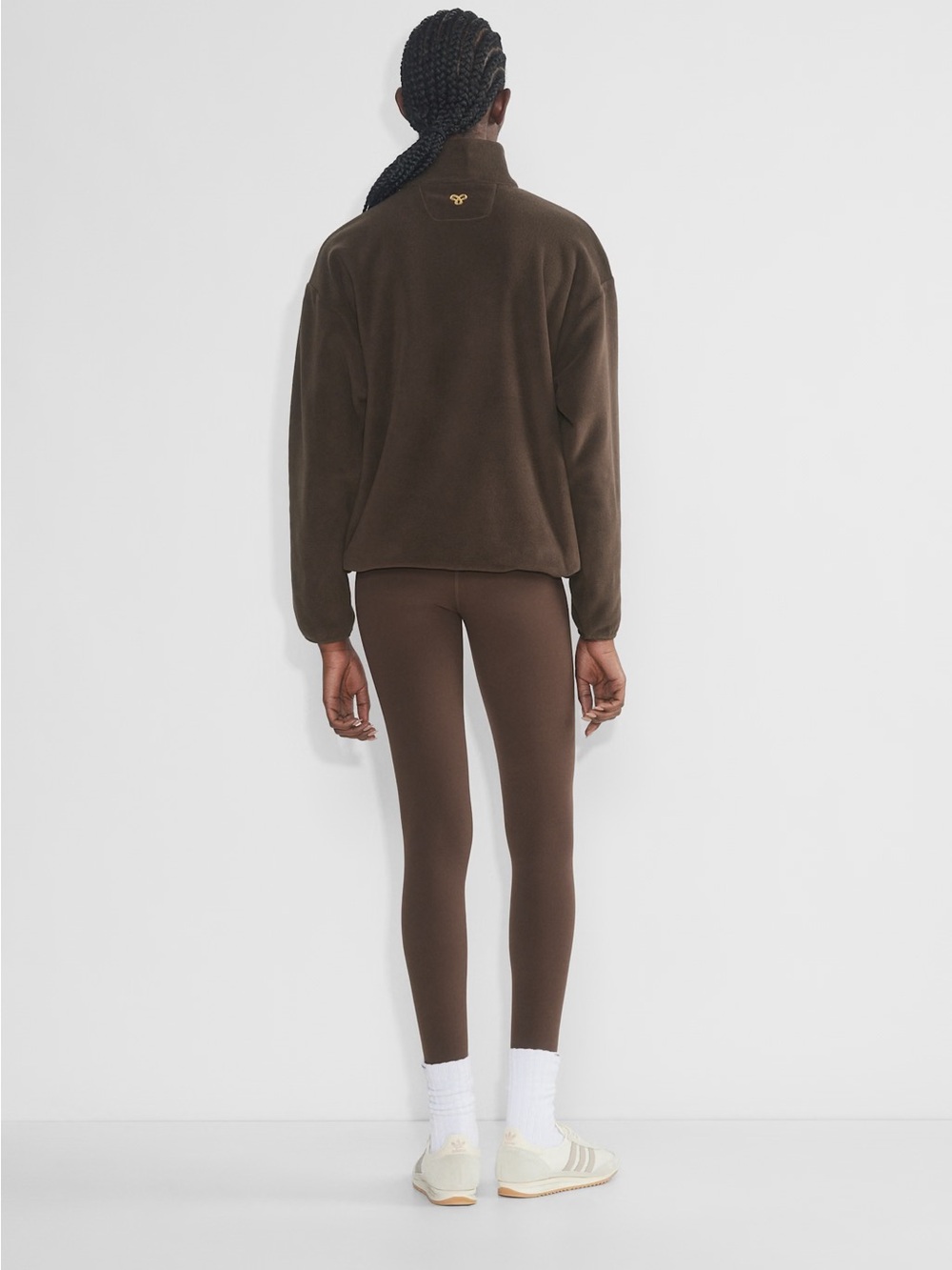 Aritzia Golden Polartec® 200 1/4 Zip Hip Sweater - Picture 2 of 8